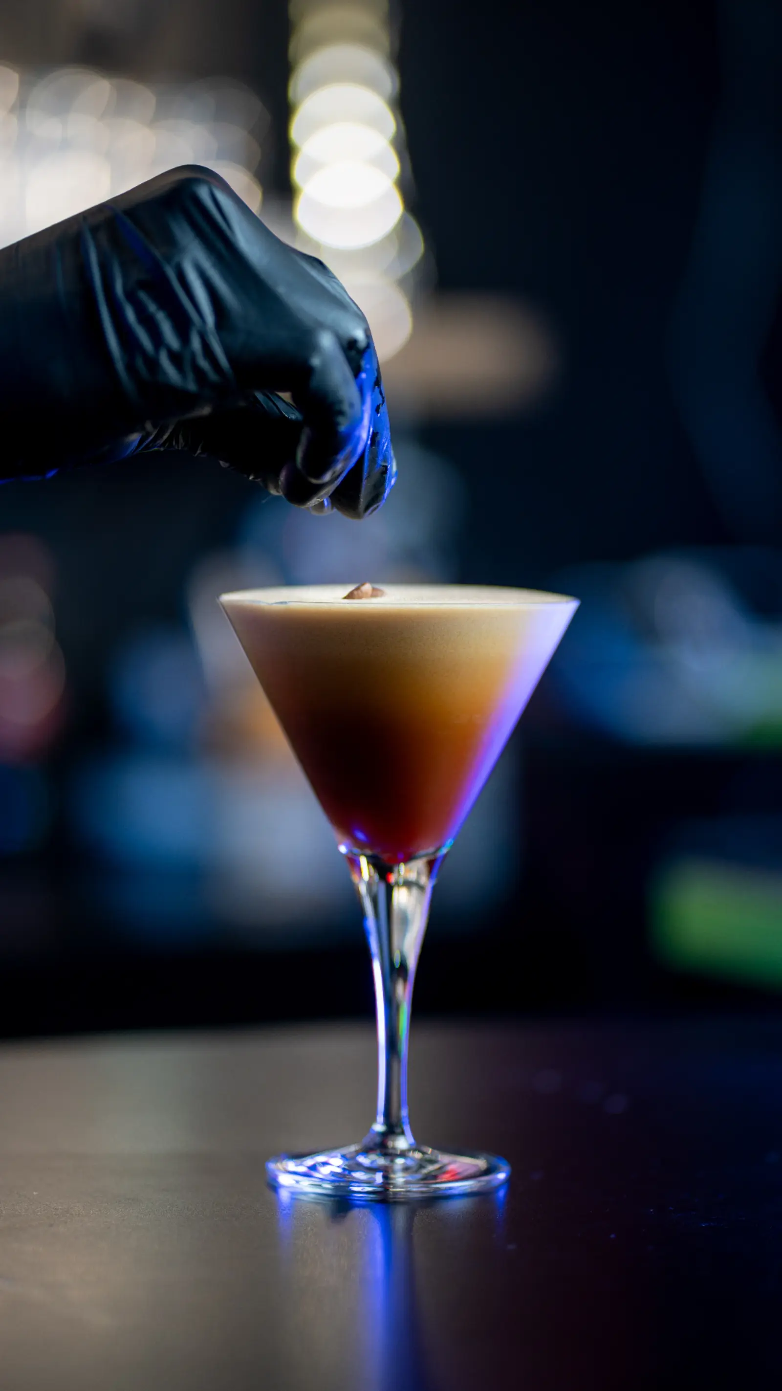 Espresso cocktail served at Kino Events House